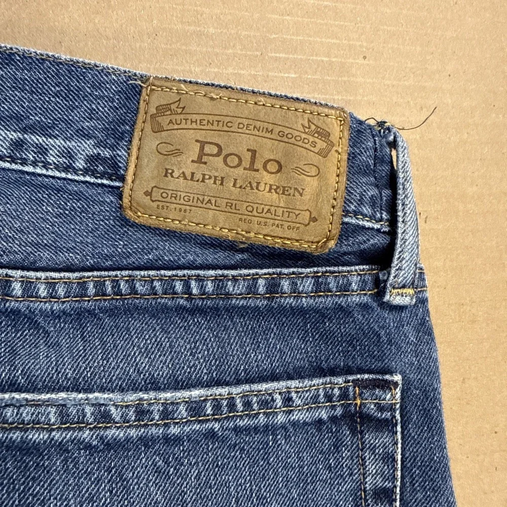 Polo Ralph Lauren Varick Slim Straight Jeans Men's 36x30 (28) Blue‎ Medium Wash